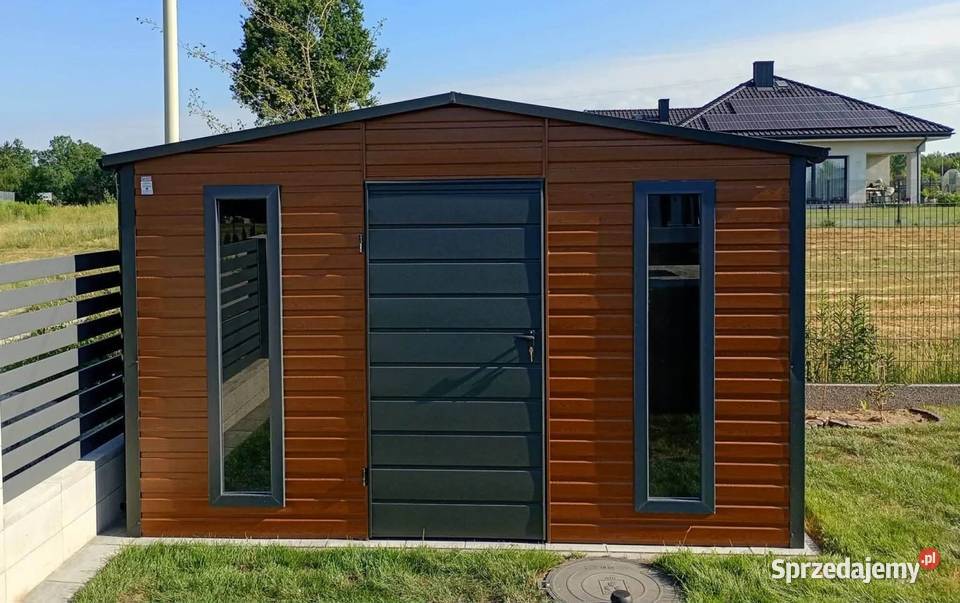 Garaż na narzędzia domek ogrodowy 3x3 PREMIUM Sielpia Wielka