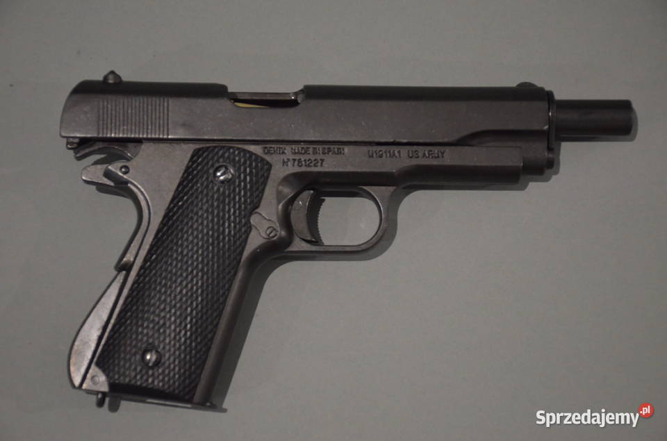 Colt 1911 A1 replika Denix 1316 nie rozbieralny Sport i Wypoczynek Środa Wielkopolska