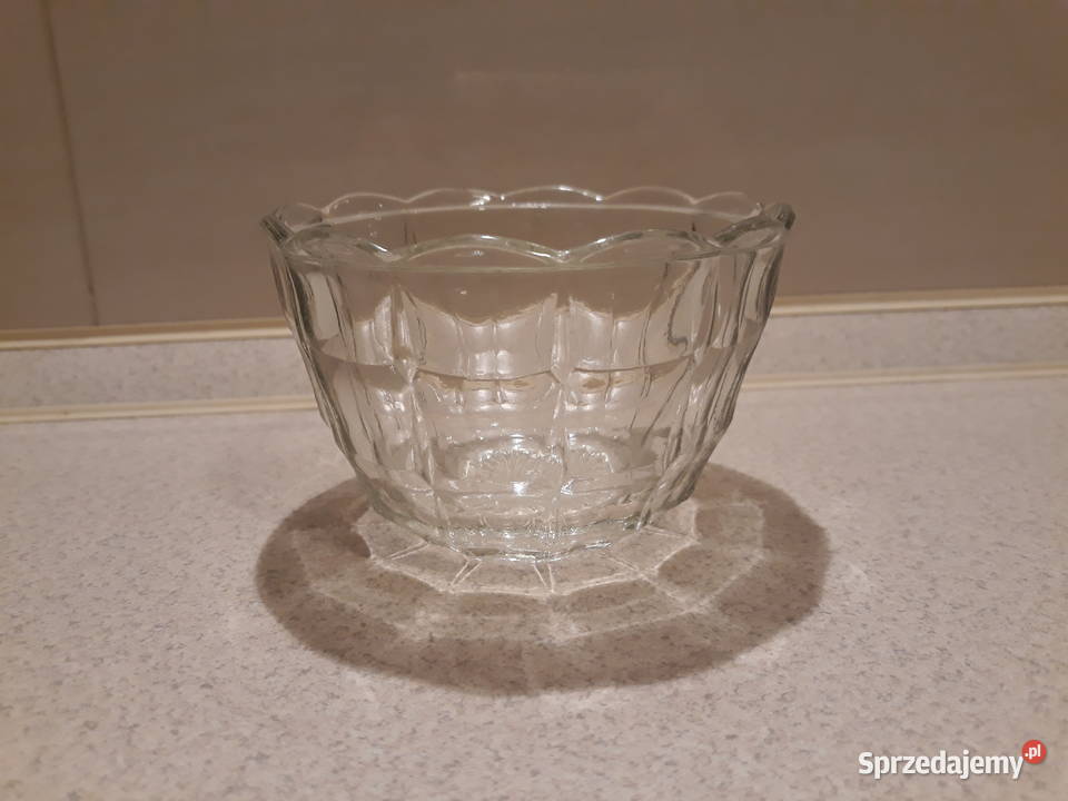 mała miseczka przezroczyste szkło Gdańsk