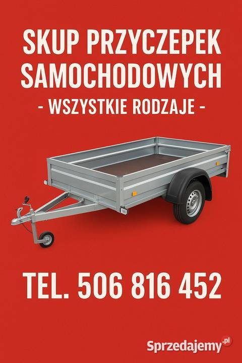 SKUP PRZYCZEP TOWAROWYCH LEKKICH SAM LAWET Jaworzno