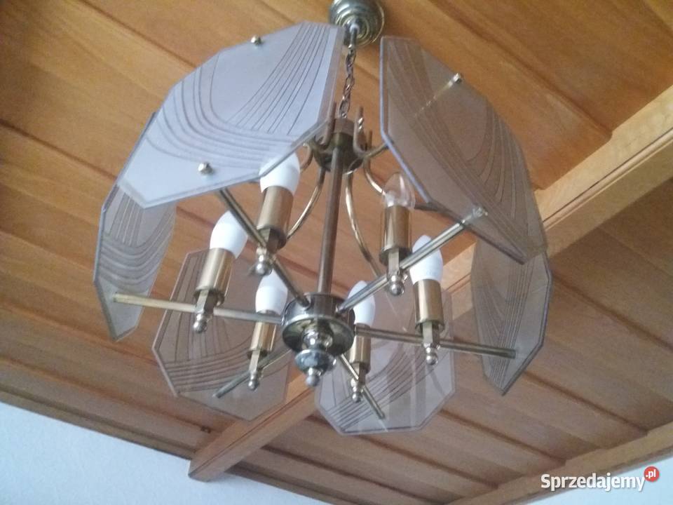 ładna lampa wisząca Koniaków sprzedam