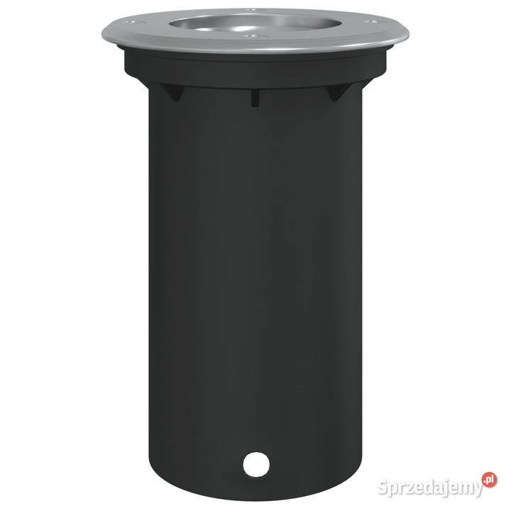Lampy najazdowe okrągłe czarne 105x105 aluminium Warszawa