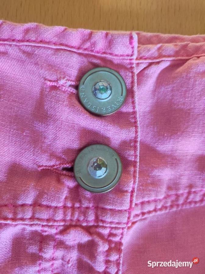 River Island spódnica lniana letnia przewiewna Kielce