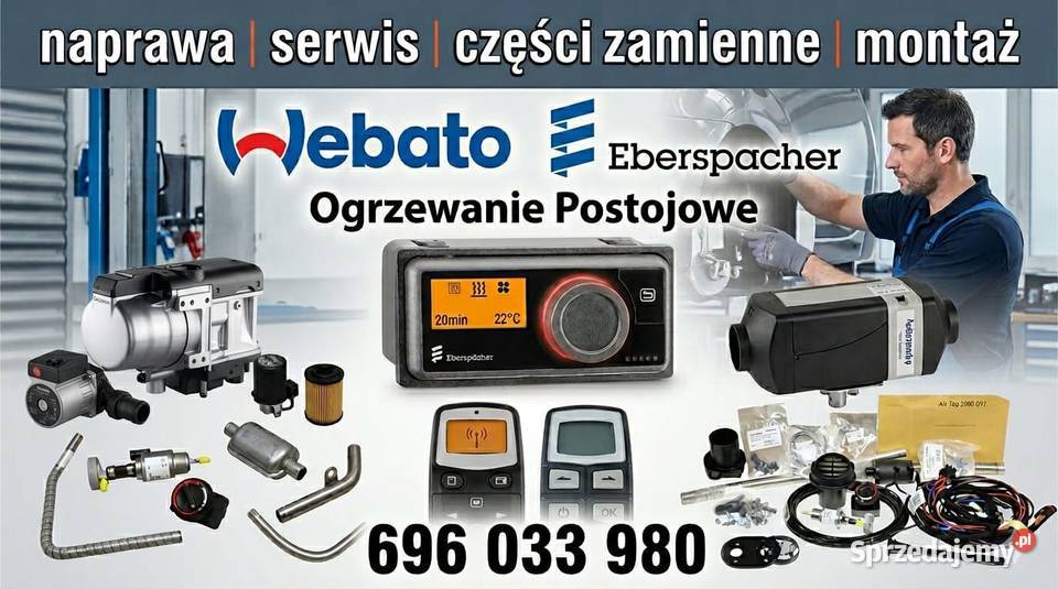Montaż Webasto Eberspacher Serwis Części Naprawa Częstochowa