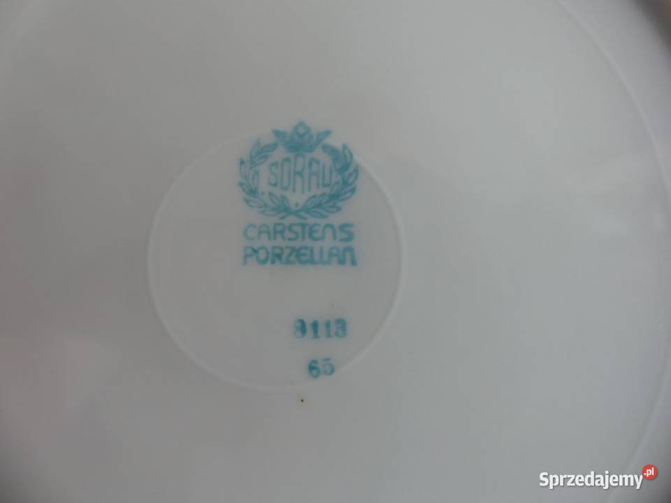 Komplet śniadaniowy Sorau Żary stan witrynowy Poznań