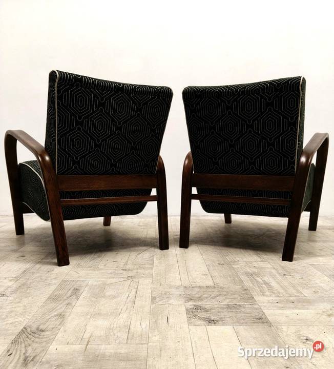 fotel fotele art deco vintage lata 50te design Radomsko