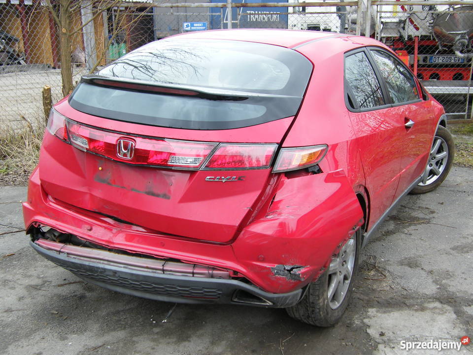 MECHANIZM PODNOŚNIK SZYBY PRAWY TYŁ HONDA CIVIC osobowe Wola Batorska