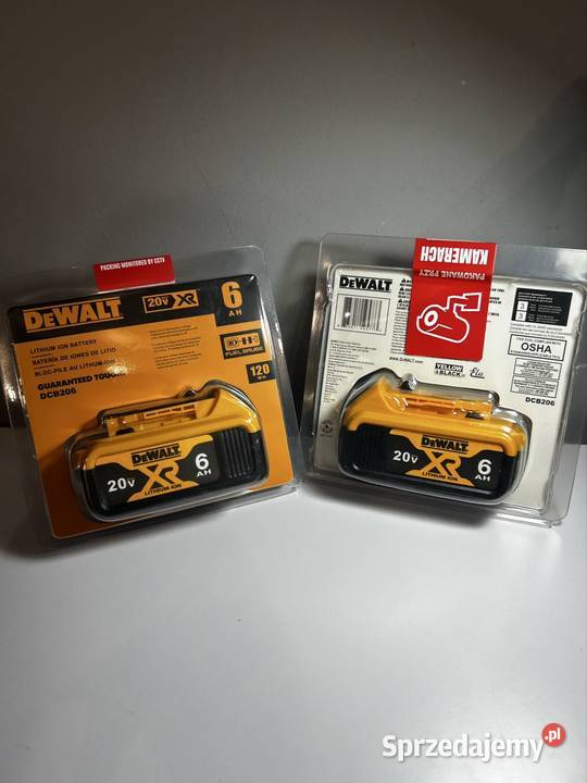 akumulator dewalt dcb206 xr 20v 6ah nowy