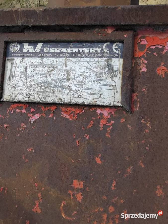 Wyburzeniowe nożyce Verachtert VHP50 beton nie świętokrzyskie Kielce