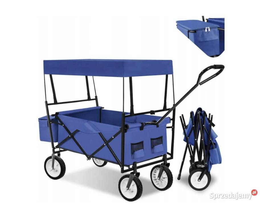 Wózek transportowy z baldachimem
