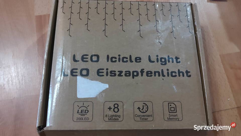 kurtyna świetlna LED Pozostałe wielkopolskie Książ Wielkopolski