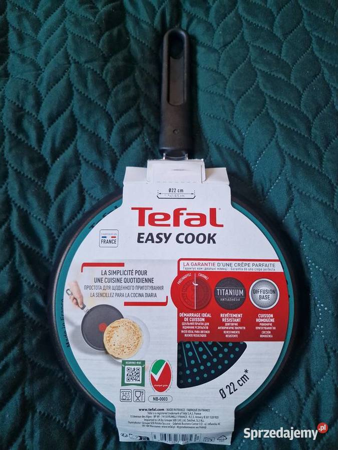 NOWY Zestaw patelni TEFAL INGENIO 3 elem TEFAL czarny Wrocław