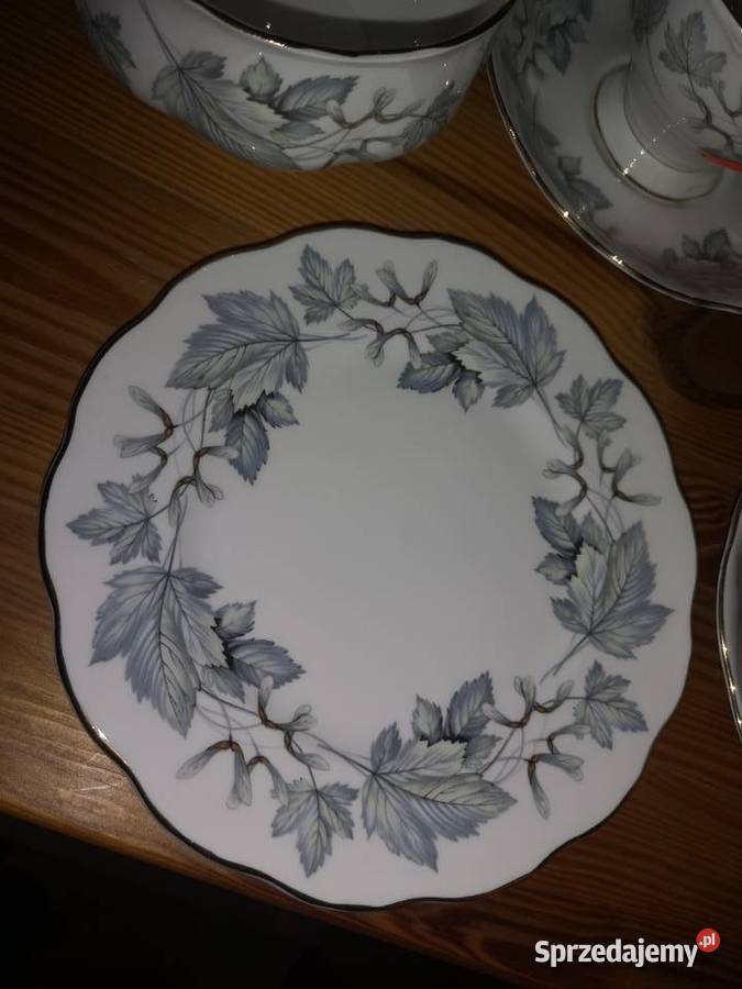 Serwis Royal Albert England Silver Maple Gdańsk sprzedam