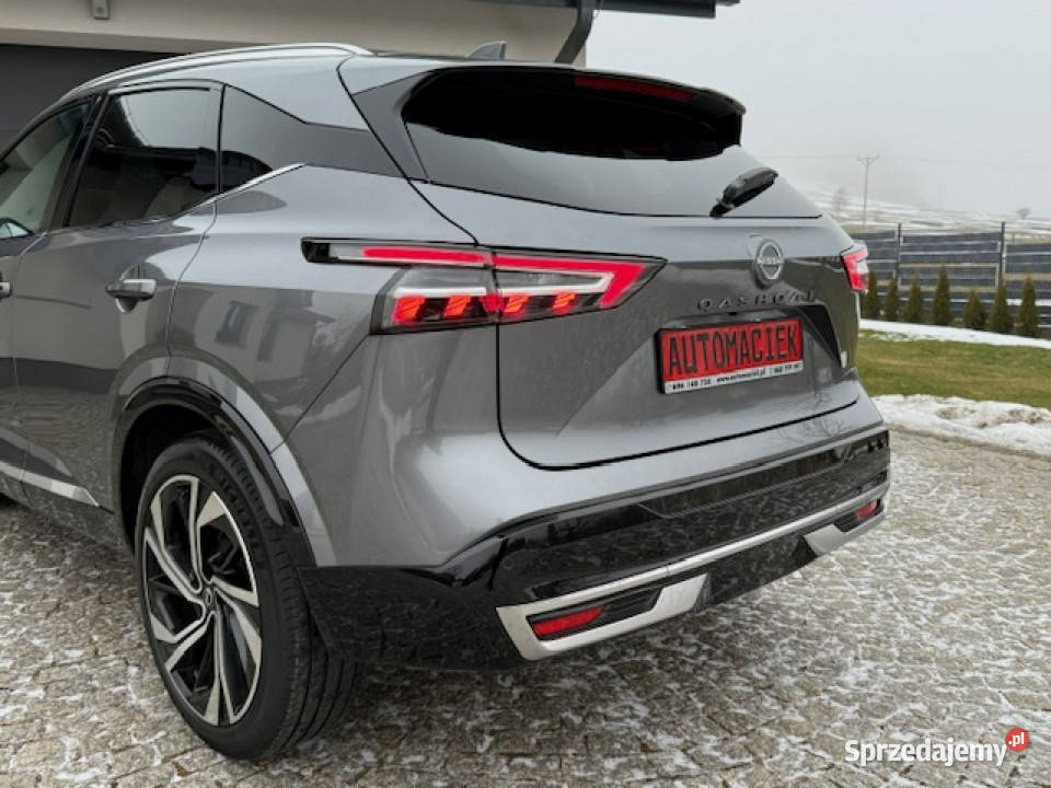 Nissan Qashqai TEKNA Full masaże Head up Blisy klimatyzacja dolnośląskie Kamienna Góra