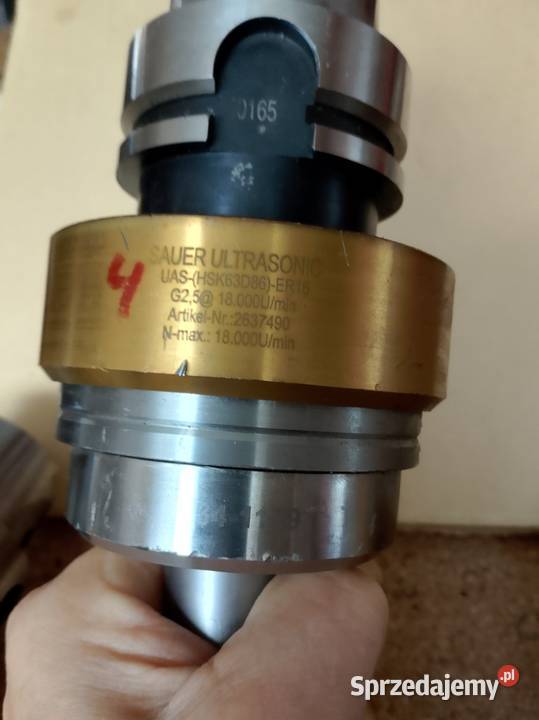 Trzpień Uchwyt Sauer Ultrasonic CNC Nowy Tomyśl sprzedam