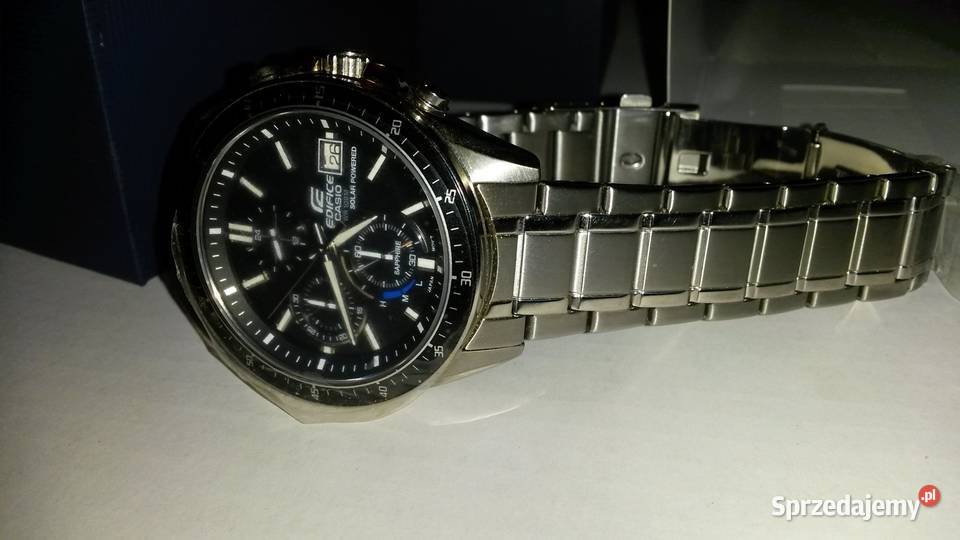Zegarek męski solarny Casio Edifice chronograf śląskie Jaworzno