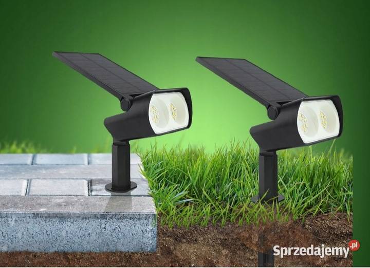 Solarna lampa ogrodowa LED 200 lm z czujnikiem