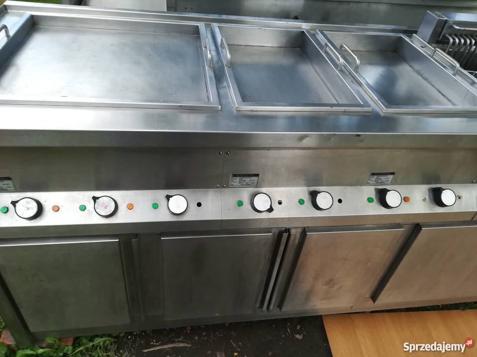 Ciąg gastronomiczny patelnia frytkownica Gastronomia Oleśnica