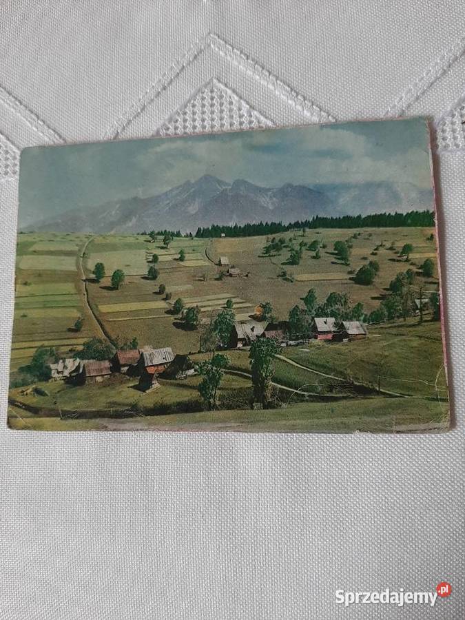 Tatry widok z Bukowiny tatrzańskiej Kłodzko