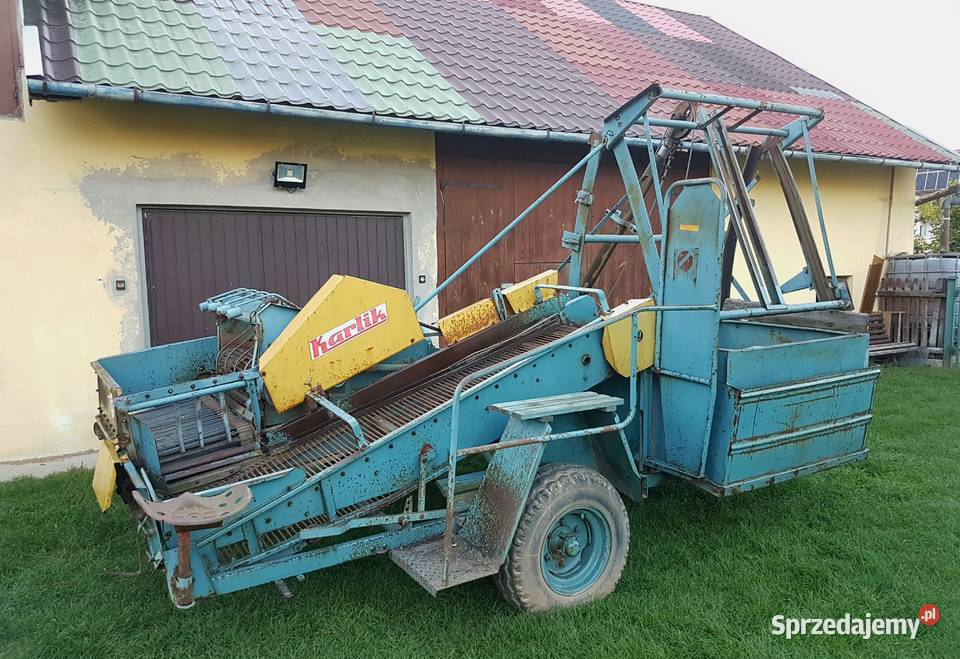 Kombajn do ziemniaków mały KARLIK oryginał mało małopolskie Dąbrowa Tarnowska