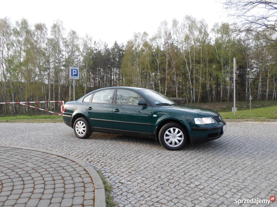 VW Passat B5 98r 19 TDI 110 wypasiony elektryczne lusterka mazowieckie Sierpc