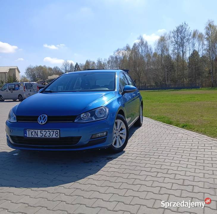 VW golf 7 16 TDI 110 świętokrzyskie Olszówka Pilczycka