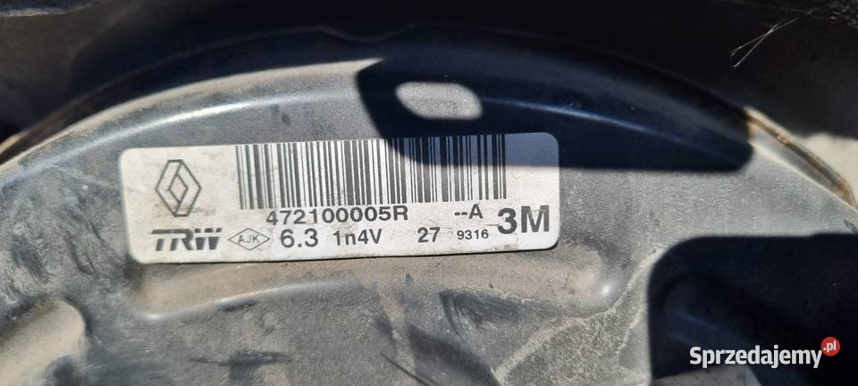 Serwo hamulcowe Renault Megane 3 472100005R Łask
