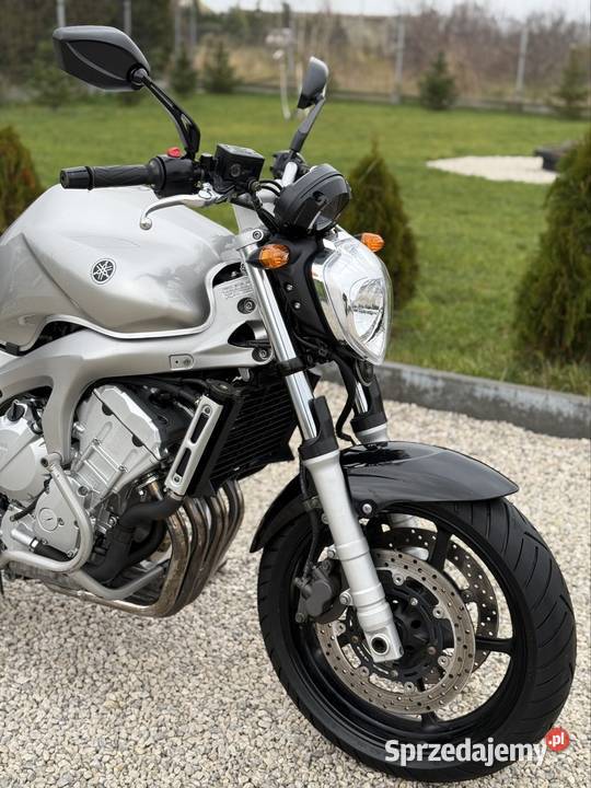 Yamaha FZ6 N 2005 Ładny stan Gotowy do sezonu srebrny kujawsko-pomorskie Włocławek