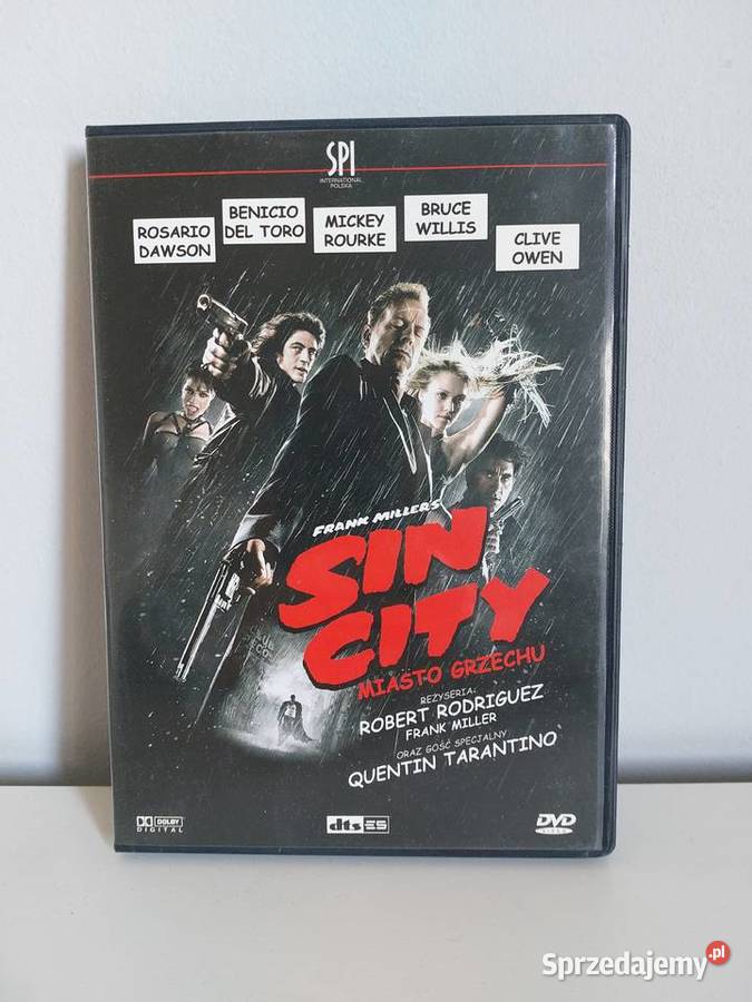 film Sin City Miasto grzechu Robert Rodriguez DVD Kultura i Rozrywka Poznań sprzedam