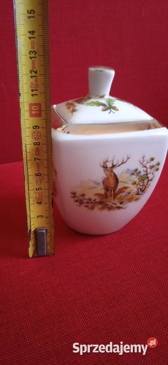 Mała cukiernica porcelanowa Karolina