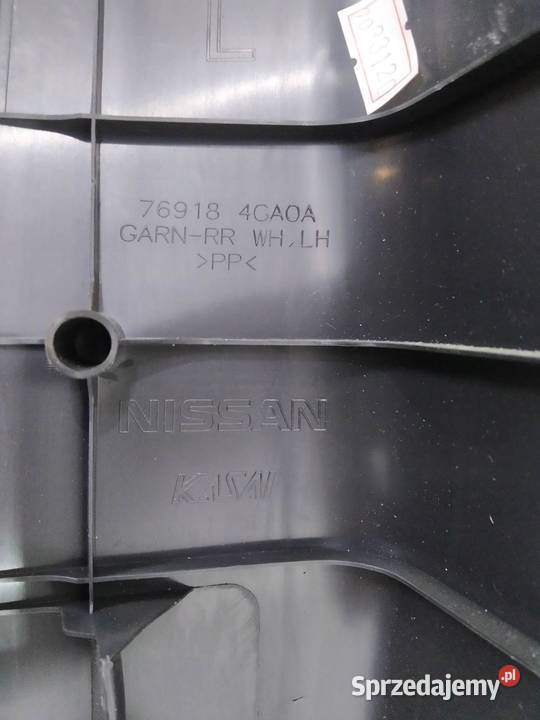 OSŁONA PROGU PRZÓD TYŁ LEWA PRAWA KPL Infiniti osobowe sprzedam