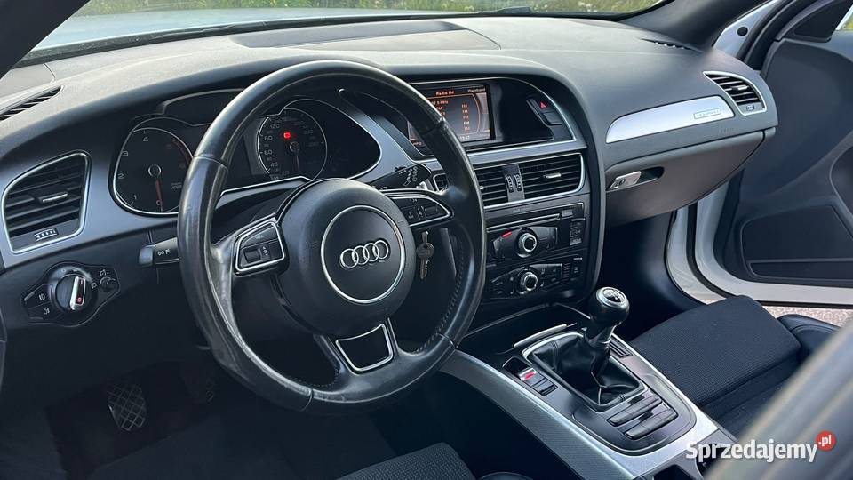 Audi A4 B8 20 Polift 2013R Quatro TDI Sline mazowieckie Małkinia Górna