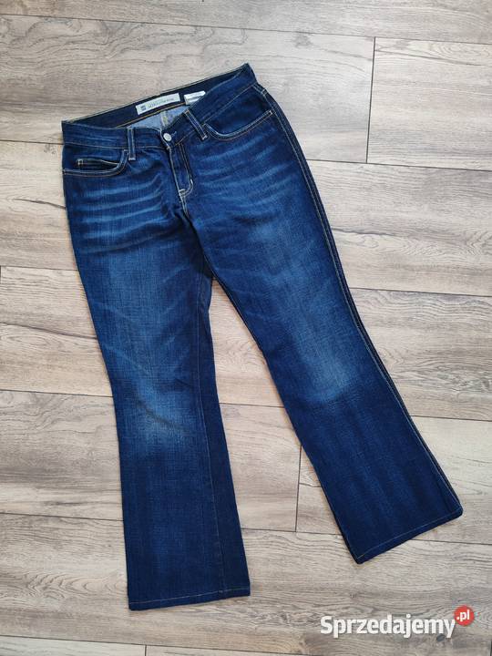 Jeansowe spodnie Dzwony Vintage Gap 38 40 Jasło