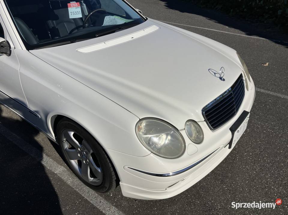 Mercedes Benz E W211 500 Pakiet Wald Głusk