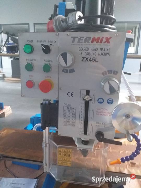 Tokarka do metalu TERMIX CQ6132GVx880 z mazowieckie Siedlce