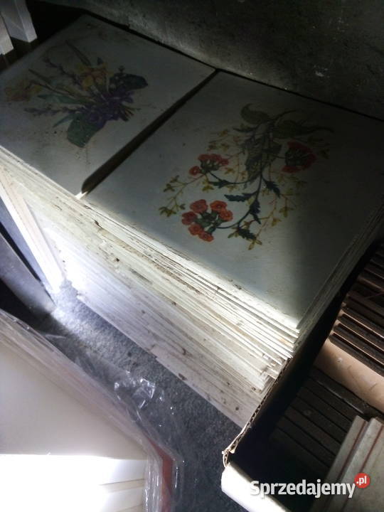 glazura plytki prl cienkie Warszawa