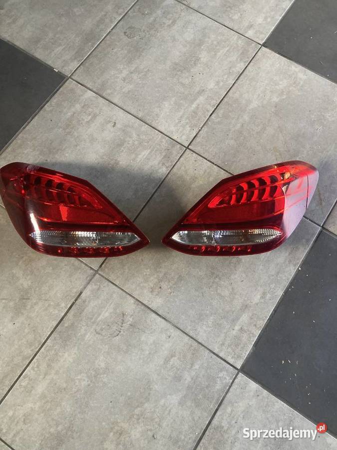 Lampy tylnie tył Mercedes c klasa w205 sedan Usa mazowieckie Milejowice