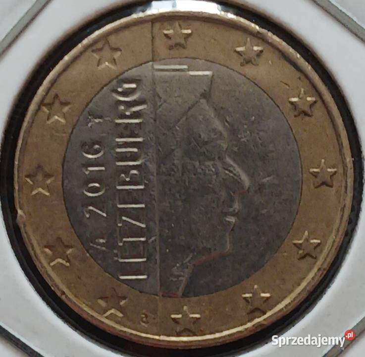 1 Euro Luksemburg 2016 r Konin