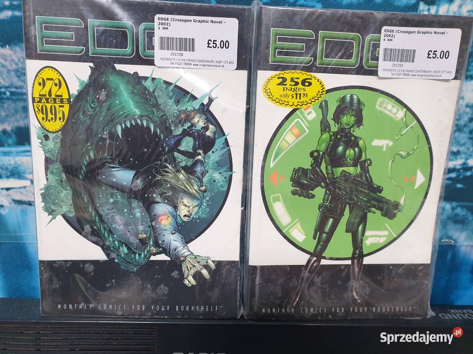 Edge Crossgen Graphic Novel komplet 12 komiksów pomorskie