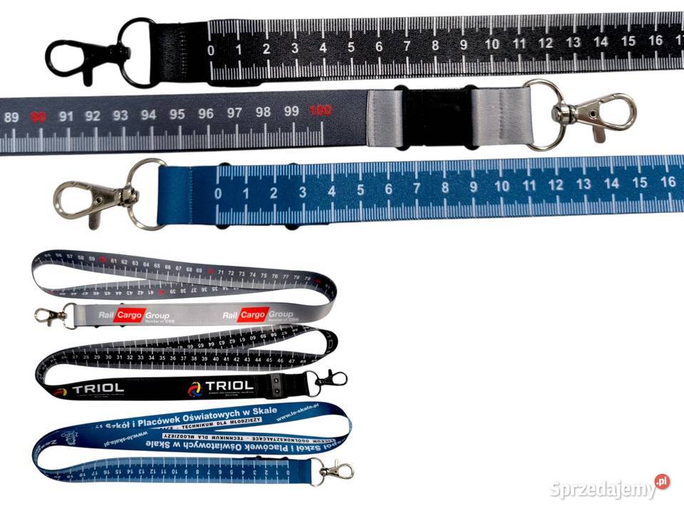 Smycz ze skipassem smycze z nadrukiem z wszytym