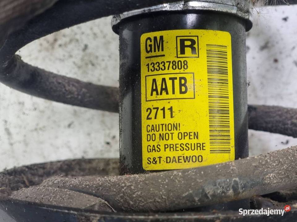 AMORTYZATOR PRAWY PRZÓD CHEVROLET CRUZE 13337808 Lipno