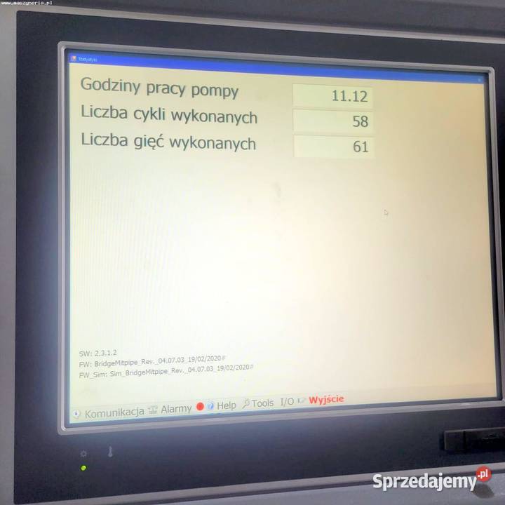 Giętarka trzpieniowa MACRI ITALIA PROVAR 690 UD dolnośląskie Jelenia Góra
