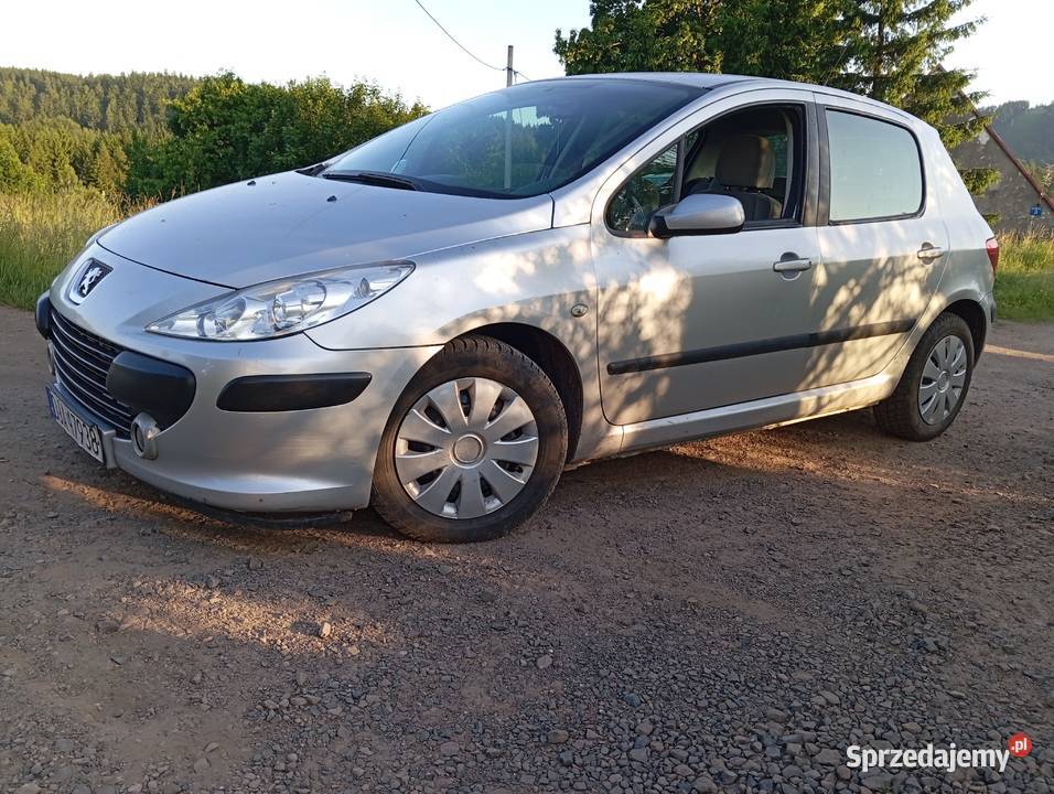Peugeot 307 16tdci hak elektrochrom. lusterka boczne Wałbrzych
