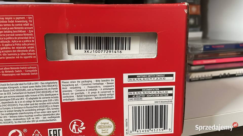 Nintendo Switch nowy