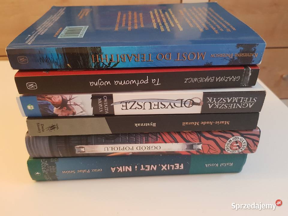 Literatura młodzieżowa Zestaw 6 książek Szczecin