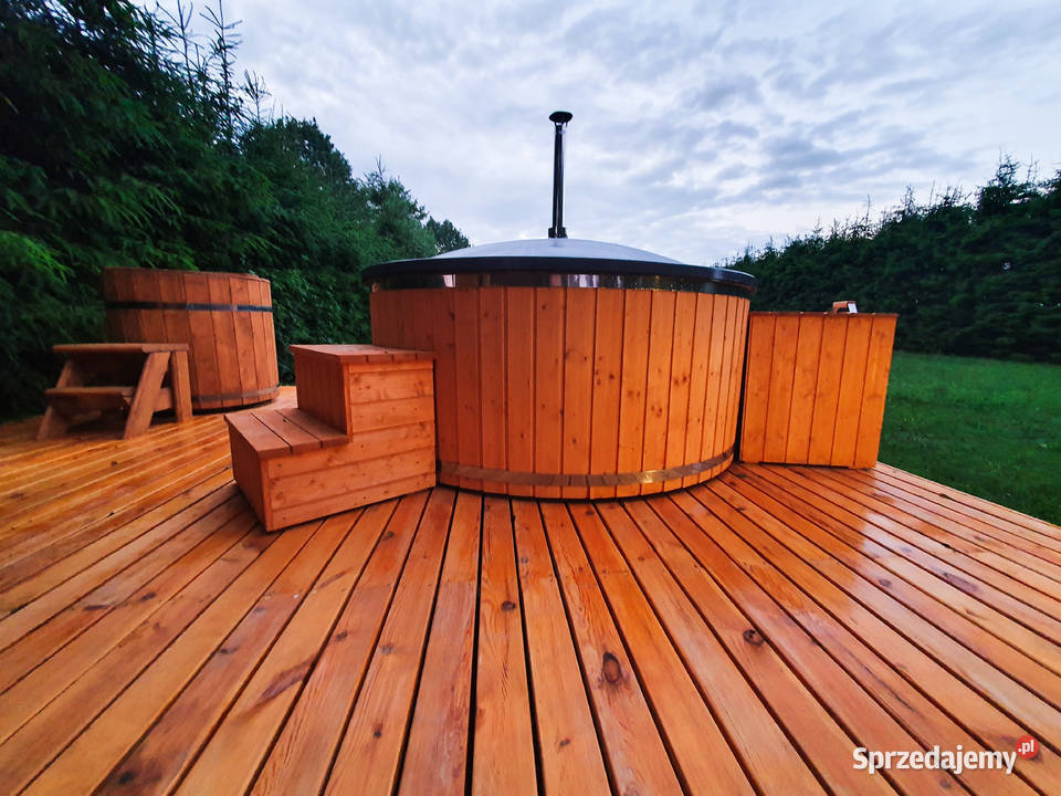 Gorąca Beczka Wellness Balia Ogrodowa Bania Mrągowo