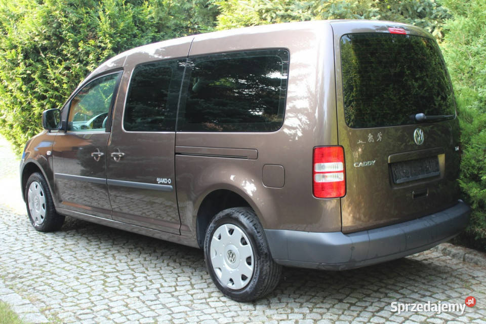 Volkswagen Caddy TDI Long Dobrt Stan JAKOO światła do jazdy dziennej Lubań