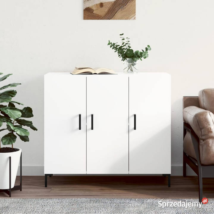 Szafka biała 90x34x80 materiał drewnopochodny mazowieckie