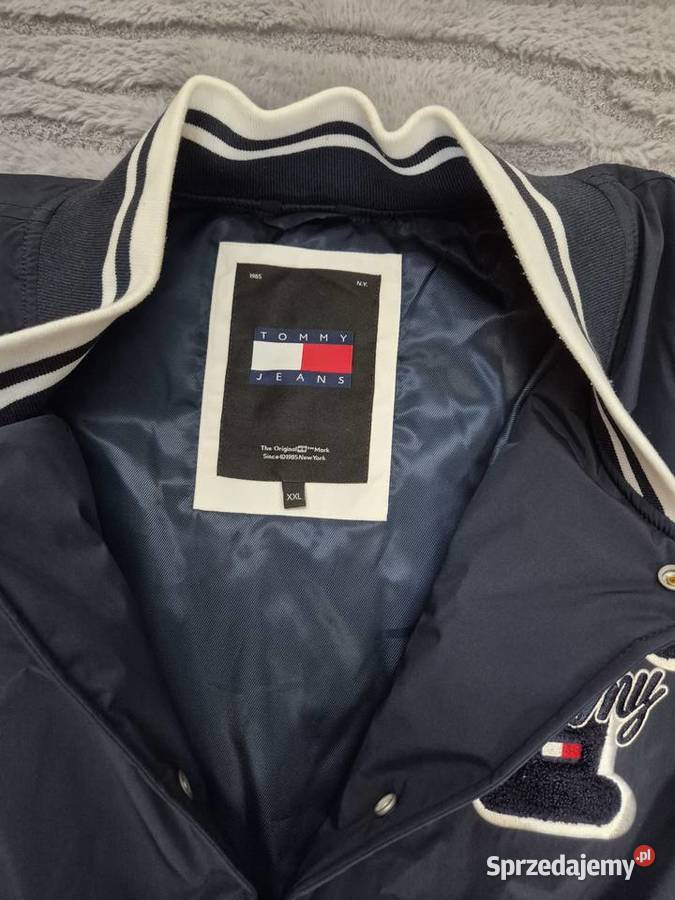 Kurtka bomber szwedka Tommy Hilfiger śląskie