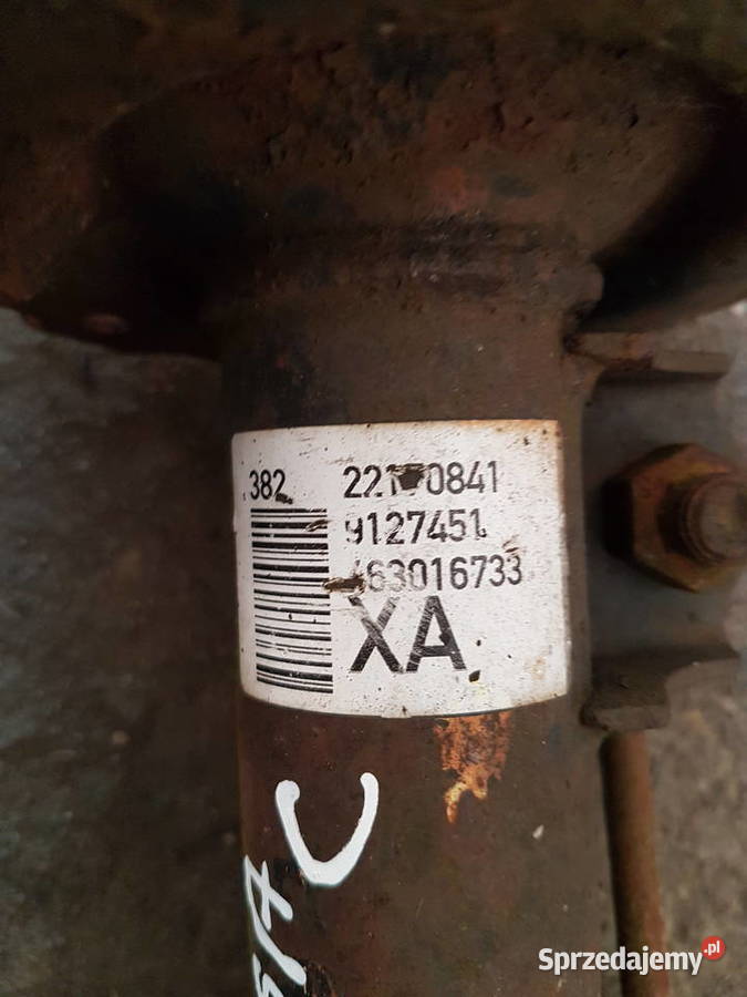 OPEL CORSA C AMORTYZATOR SPREZYNA MCPERSON Rok produkcji 2003 Części wielkopolskie Turek